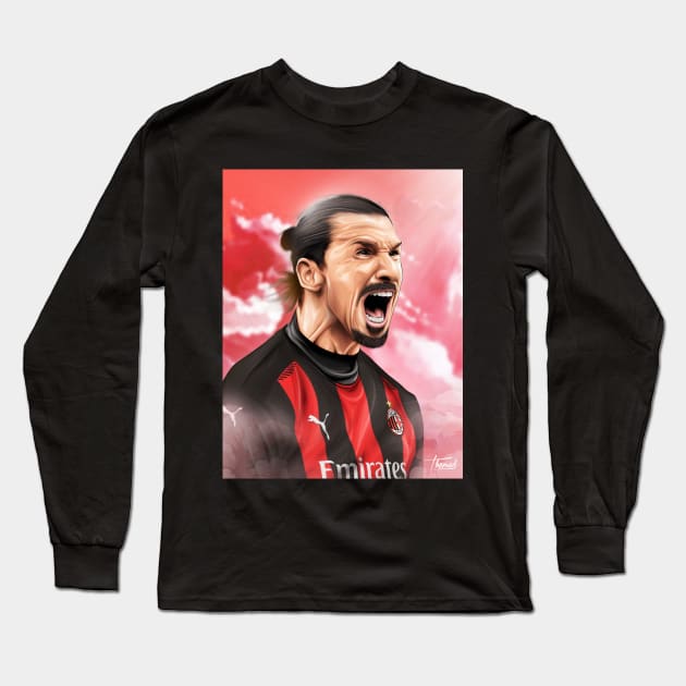 THE GOD / ZLATAN Long Sleeve T-Shirt by Jey13